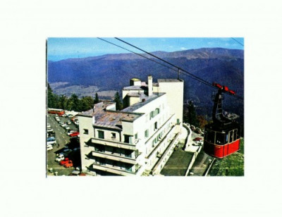 CP143-31 Sinaia, Hotel Alpin Cota 1400 -circulata 1974 foto