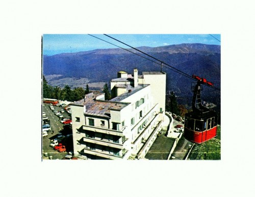 CP143-31 Sinaia, Hotel Alpin Cota 1400 -circulata 1974