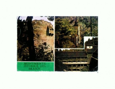 CP143-98 Monumente istorice din Brasov -circulata 1978 foto