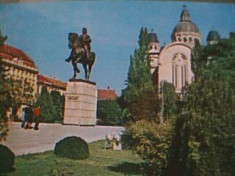 TARGU MURES STATUIA LUI AVRAM IANCU DIN 1985 foto