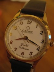CADET CHRONOSTAR, GOLDEN COLECTION , AUR 18K foto