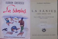 Florian Cristescu , La sanius , antologie pt.copii , aparuta interbelic foto