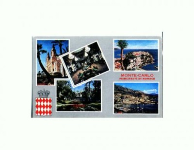 CP130-65 Monte-Carlo -Principaute de Monaco -circulata1965 foto