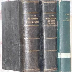 Noldin , Principiile morale ale bisericii , 1922 , 5 volume in 3 carti , Galati