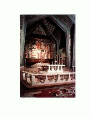 CP131-64 Nazareth, The Church, Presbytery - scrisa, necirculata foto