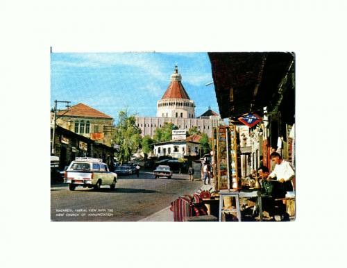 CP131-94 Nazareth -Partial View -circulata 1966 CP131-94 Nazareth -Partial View -circulata 1966