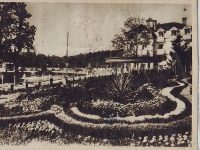 55 RPR Sovata Parcul,circulat 1955 foto