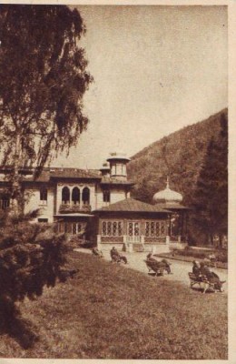 83 RPR Slanic Moldova parcul circulat 1955 foto