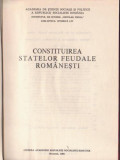 CONSTITUIREA STATELOR FEUDALE ROMANESTI