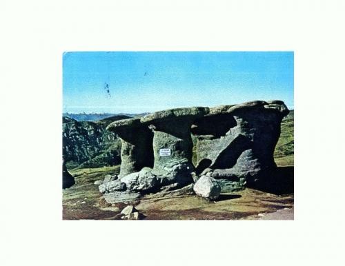 CP120-92 Muntii Bucegi -Babele -circulata 1971