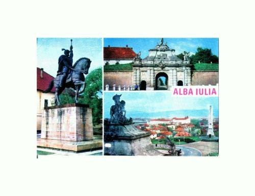 CP111-77 -Alba Iulia -circulata 1973 CP111-77 -Alba Iulia -circulata 1973