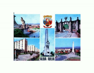 CP111-82 -Alba Iulia -circulata 1977 foto