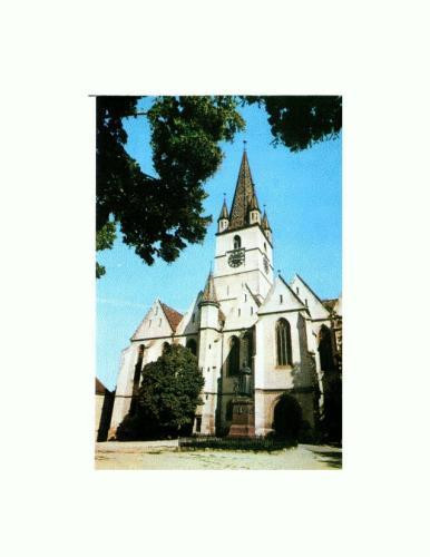 CP110-79 -Sibiu, Catedrala evanghelica (sec.XIV -XVI) necirculat