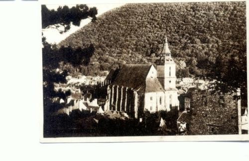 CP96-08 -Brasov -Vedere -RPR -necirculata -sepia. CP96-08 -Brasov -Vedere -RPR -necirculata -sepia.