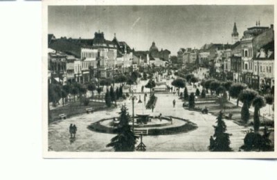 CP96-09 -Tg. Mures (Reg.Aut.Maghiara) -RPR sepia-circulata 1957 foto