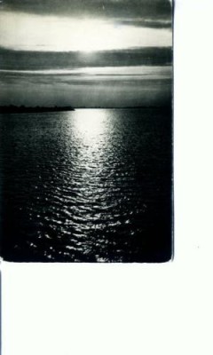 CP92-17 -Apus de soare pe Dunare -RPR -circulata 1957 foto