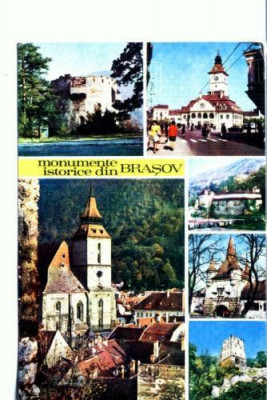 CP82-37 -Monumente istorice din Brasov (circulata 1982) foto