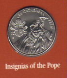 Bnk mnd Ordinul de Malta 1 lira 2005 unc , papa Ioan Paul II -5, Europa