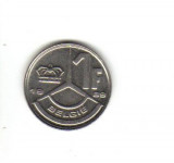 Bnk mnd Belgia 1 franc 1989, Europa