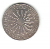 Bnk mnd Germania RFG 10 marci 1972 J , km134 , argint , olimpiada, Europa