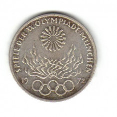 bnk mnd Germania RFG 10 marci 1972 F , km135 , argint,olimpiada