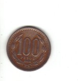 bnk mnd Chile 100 pesos 1986