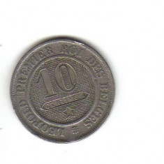 bnk mnd Belgia 10 centimes 1862