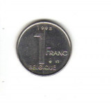 Bnk mnd Belgia 1 franc 1998, Europa