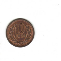 bnk mnd Japonia 10 yen 1959-1989