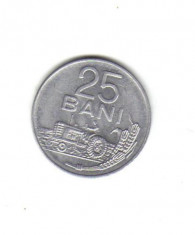 bnk mnd romania 25 bani 1982 unc foto