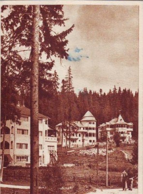 249 RPR Borsec Case de odihna circulat 1951 foto