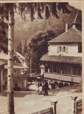 236 RPR Tusnad casa de odihna circulat 1955 foto