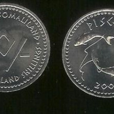 bnk mnd Somaliland 10 shillings 2006 unc , pesti