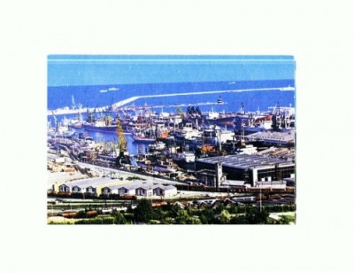 CP144-95 Constanta, Vedere din port -circulata 1985 ? foto