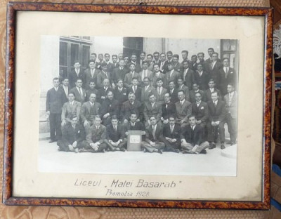 Liceul Matei Basarab , promotia 1928 foto