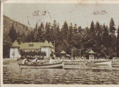 328 RPR Tusnad Bai Lacul circulat 1954 foto