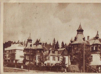 347 RPR Borsec vedere circulat 1956 foto