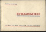 Cumpara ieftin Petru Rosiade , Epigramatice , 1944 , prima editie