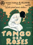 Partitura Tango Des Roses Antebelica, Text Franceza, Colectie