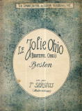 109 Partitura -,,Le Jolie Ohaio (Beautiful Ohio)&quot; -antebelica