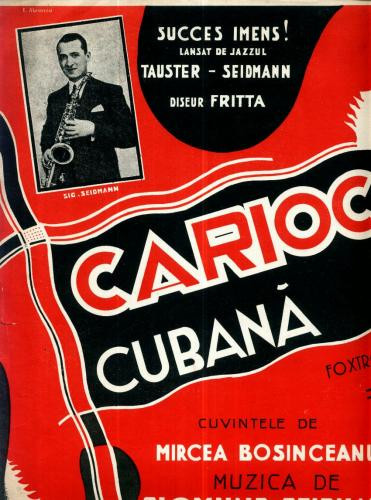 20 Partitura -Carioca Cubana -Foxtrot -Rumba -Sigmund Seidmann