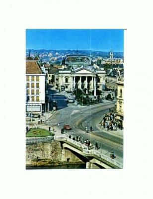 CP118-22 Oradea -Piata Republicii -necirculata -blanc foto