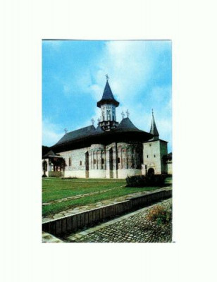 CP108-25 -Manastirea Sucevita(sec.XVI) -circulata 1977 foto