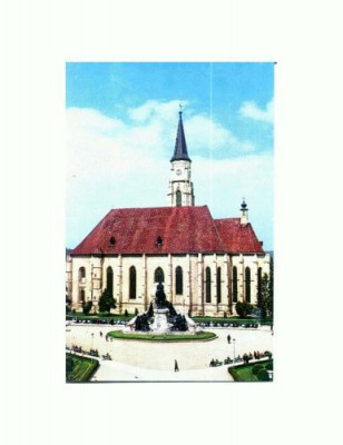 CP108-90 -Cluj -Catedrala Sf.Mihail (sec.XV) -necirculata foto