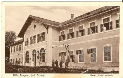 2736 Sangeorz Bai,Hotel Hebe,circulat 1939 foto