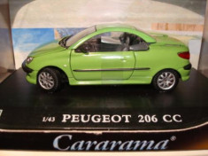 1/43 Peugeot 206 cc foto