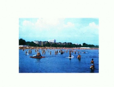 CP137-100 Mamaia -In apa marii - necirculata foto