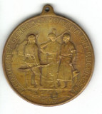 bnk mdl Romania medalie cu toarta 1906 Expozitiunea generala