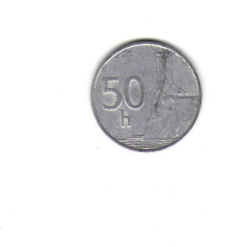 bnk mnd Slovacia 50 heller 1993