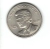 Bnk mnd Liberia 10 $ 2000 unc , J F Kennedy jr, Africa